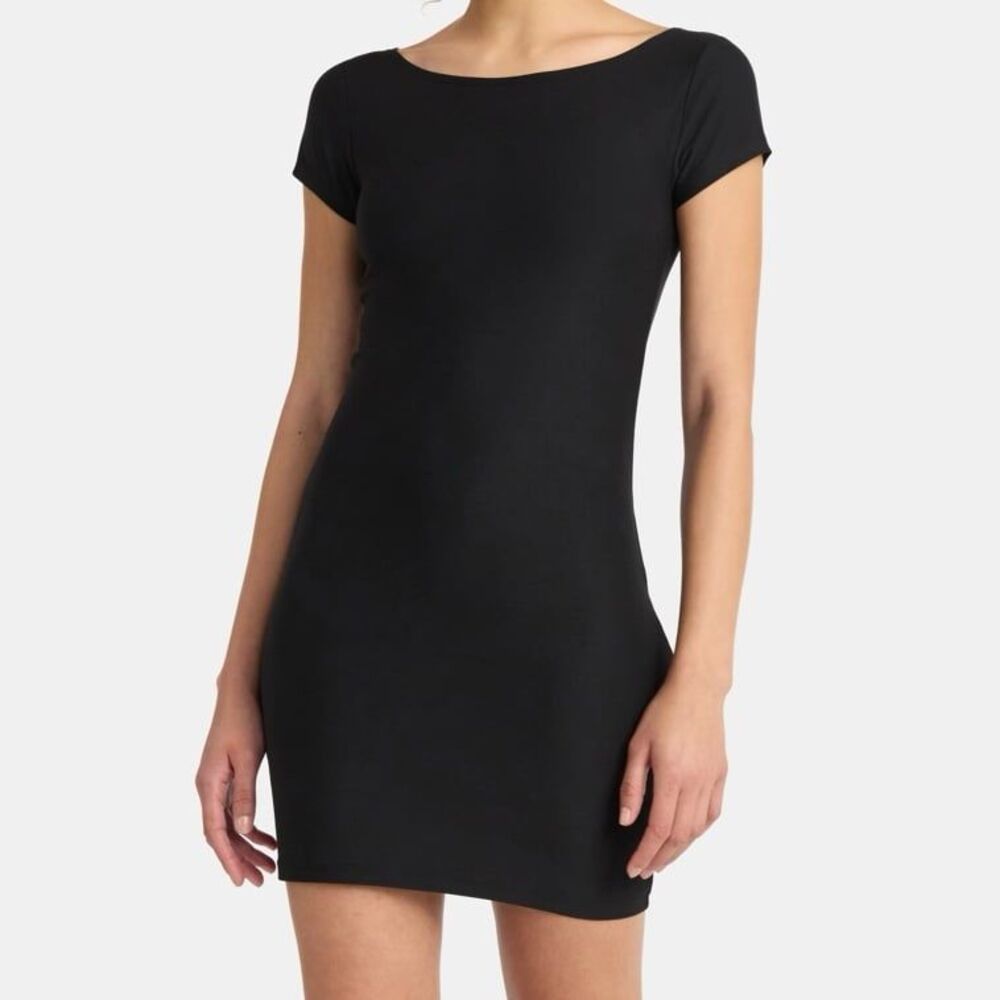 No Boundaries Scoop Neck Mini Dress